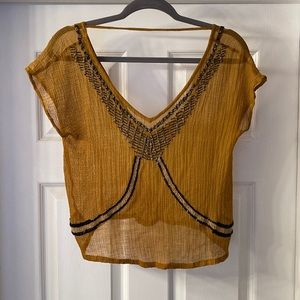 Sheer Bohemian Top